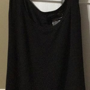 Terra and Sky black tunic tank